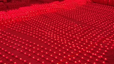 Mesh LED npo ntawm cov txheej txheem thiab qhia kev teeb tsa Installation