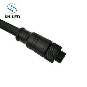 Toj roob hauv pes Teeb pom kev zoo RGB Festoon Pixel LED Pob