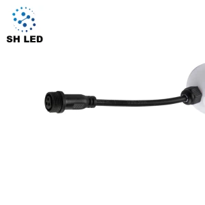 Plaza teeb pom kev zoo WS2811 3D Pixel LED Pob