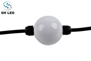 Lub sij hawm qhov teeb pom kev zoo SPI 3d Led Pixel Pob