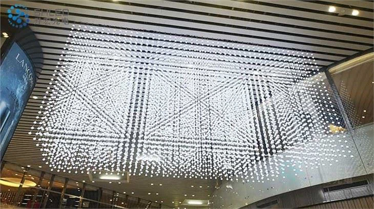 IP65 360 Viewing DMX512 50mm 3D DMX RGB LED Pixel Ball