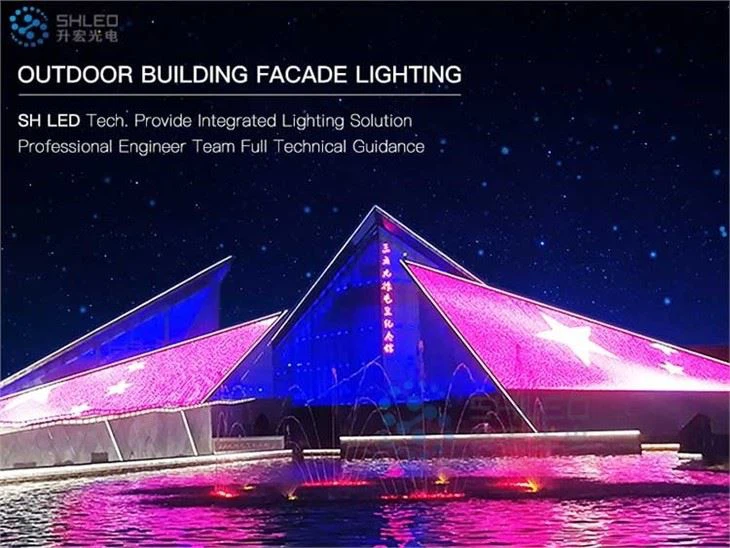 Led Pixel Dot Light For Building Facade Amusement Facilities