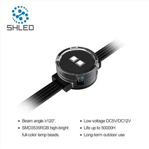 12v LED Pixel Rau Facade Teeb pom kev zoo