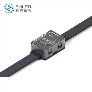 DMX512 Sab Nraud Tswj RGB Xim Led Pixel Teeb