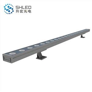 Rgb Dmx Sab Nraud Led Phab Ntsa Washer Bar Cov Teeb Rau Cov Vaj Tsev Architectural
